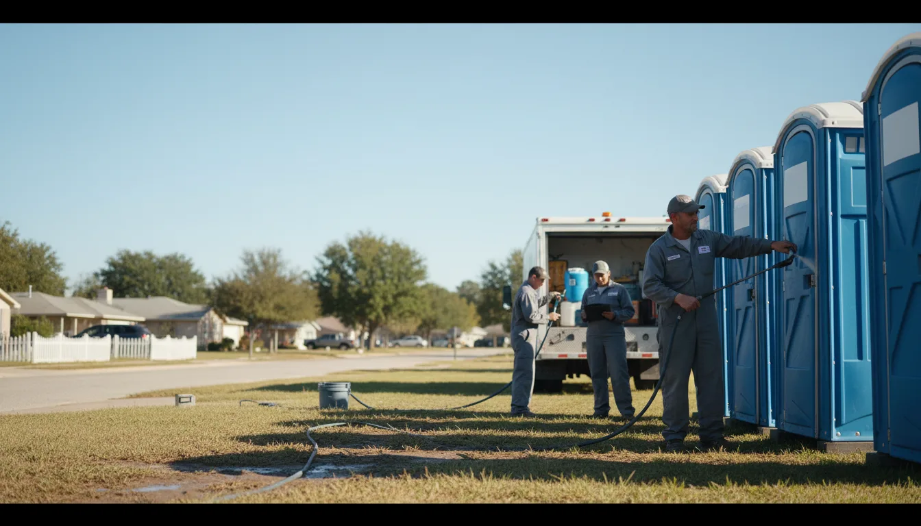 Long-Term Portable Toilet Rental in Warner, OK near me
